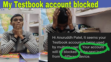 My Testbook account blocked 🚫 / Testbook exposed