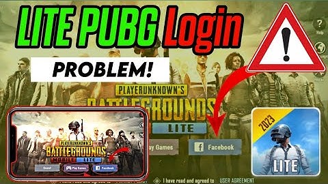 Pubg Lite login Problem | PUBG lite Facebook Login Problem ✅ | IS AJAZ 0.3