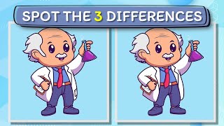 【Level : Normal】 Spot the Difference: Cartoon Challenge Awaits!