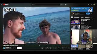 MrBeast 7 Days Stranded On An Island REACTION VIRAL