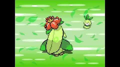 Pokémon BW & BW2 unused animation - Leaf Storm