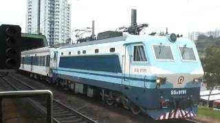 {ICTT} SS8 0191 tow T97 through train pass with the special track sound screenshot 5