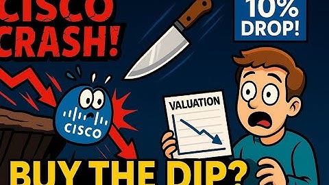 Cisco Stock CRASH! 📉 Value Trap or Golden Opportunity?  CSCO Analysis & Forecast