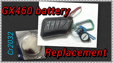 Lexus GX460 remote key fob battery replacement.