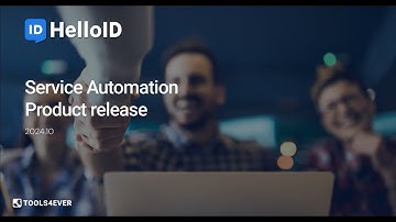 HelloID Service Automation - Product Update 2024.10 - Identity as a Service