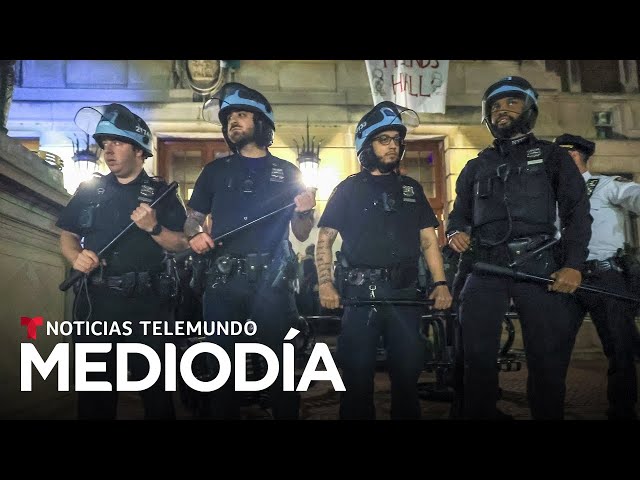 Policías desalojan la protesta en Columbia y en Wisconsin se enfrentan con manifestantes