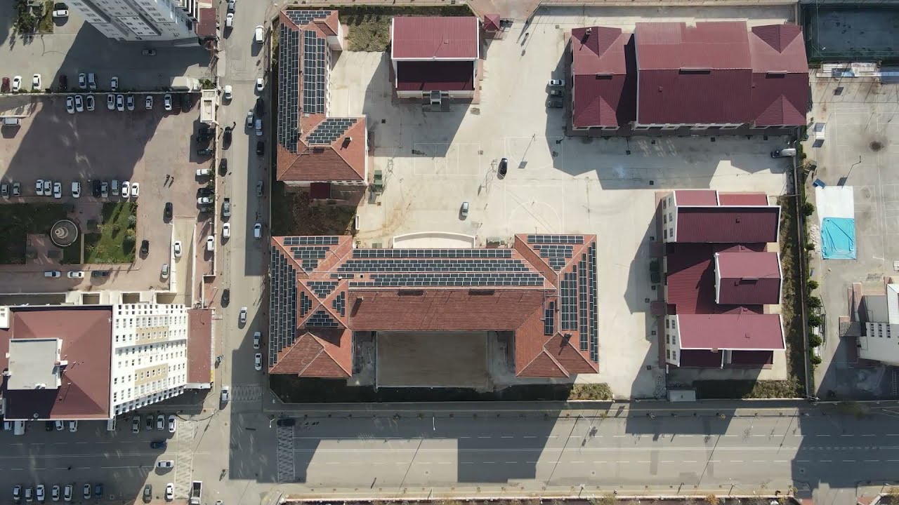 Gaziantep Mennan Usta MTAL, Çatı Güneş Enerji Santrali Tanıtım Videosu – l, Arapça Altyazı