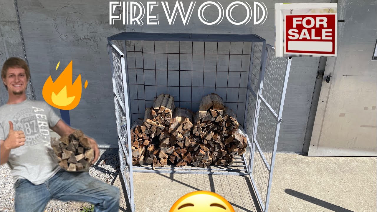 Locking Firewood cage build! YouTube