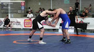 Harrison Rourke Vs Ahmed Tebbo - 92-97 Kg - Wrestling Super Series 3 - Nov 2022 Freestyle, Australia