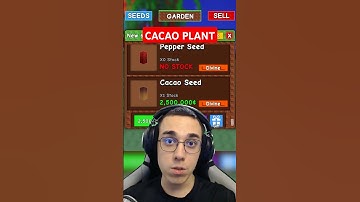 Roblox Grow A Garden NEW Cacao Plant