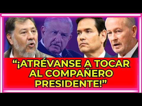 FULL FORCE! Noroña issues a stern challenge to the U.S. following attacks against AMLO and his son