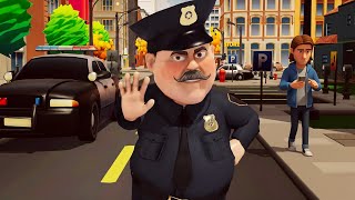 ट्रैफिक पुलिस सिम्युलेटर - असली अधिकारी गेमप्ले 2025 | गेमप्ले एंड्रॉइड screenshot 2