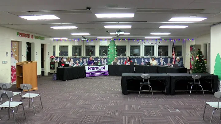 Fremont City Schools Board of Education Meeting - December 8, 2025