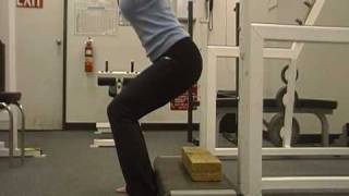 Squat 115 lb fail.MP4