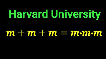 Harvard University Entrance Exam | Many do not know the first step | Exponential Question