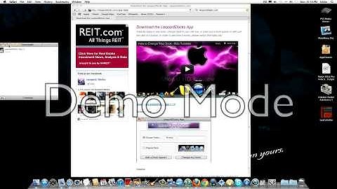 How to change the color of your dock on OS X