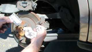 Easy crown victoria brake pad replacement. i used wagner quick stop
ceramic pads p/n zd932 and it included new stainless steel rails
molybdenum grease lu...