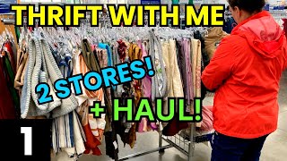 THRIFT WITH ME: Thrift With Me Thrift Haul!  Thrifting Home Decor  Goodwill Bins  Thrifting!