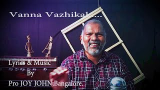 Vignette de la vidéo "VANNA VAZHIKAL  ONNORTHIDUMBOL /Pro JOY JOHN Bangalore/Malayalam Cover Song."