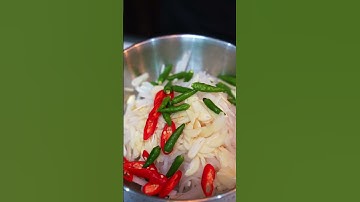 Củ cải ngâm tương #food #amthuc #cooking