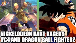 Nickelodeon Kart Racers HYPE?! Valkyria Chronicles 4 Info & Dragon Ball FighterZ Success! | PE NewZ