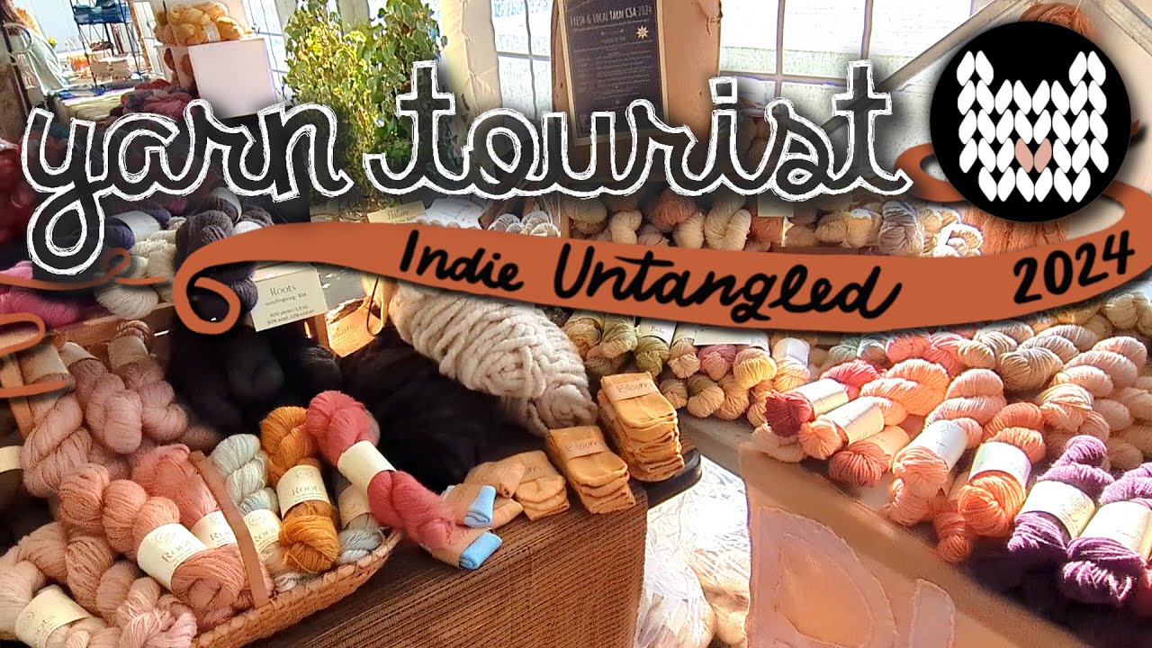 Indie Untangled walkthrough - Rhinebeck 2024, Immersive Autumn Ambience POV Yarn Festival Experience