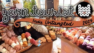 Indie Untangled walkthrough - Rhinebeck 2024, Immersive Autumn Ambience POV Yarn Festival Experience