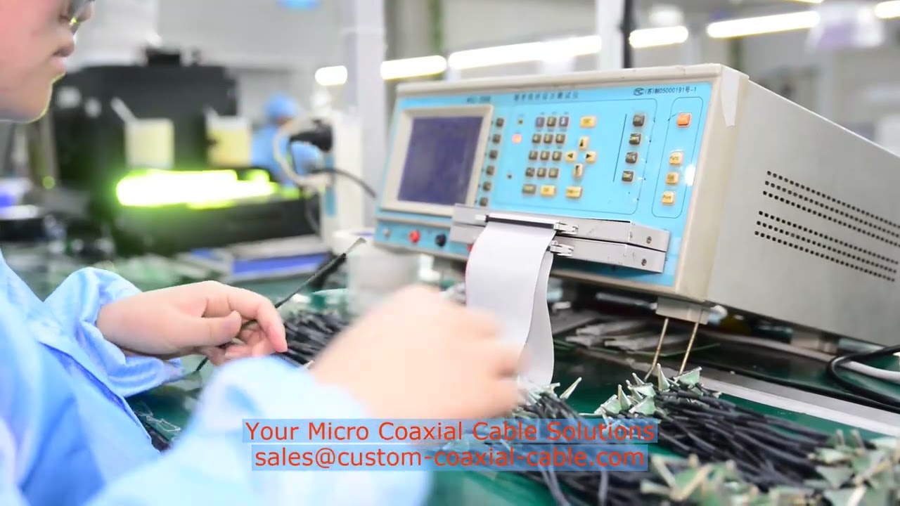 45 ohm micro coax potted vibration resistant Awg-44 Micro-Coax Turkey On‑Site Factory Audit Steriliz