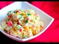 КРАБОВЫЙ САЛАТ с кукурузой и рисом | БЫСТРО И ВКУСНО👍