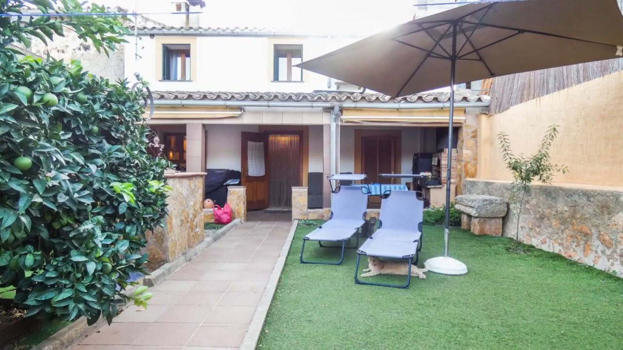 Casa de pueblo con jardín en Algaida, Mallorca (VENDIDA)
