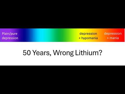 Apakah Kita Menggunakan Lithium yang Salah?