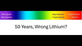 Are We Using the Wrong Lithium