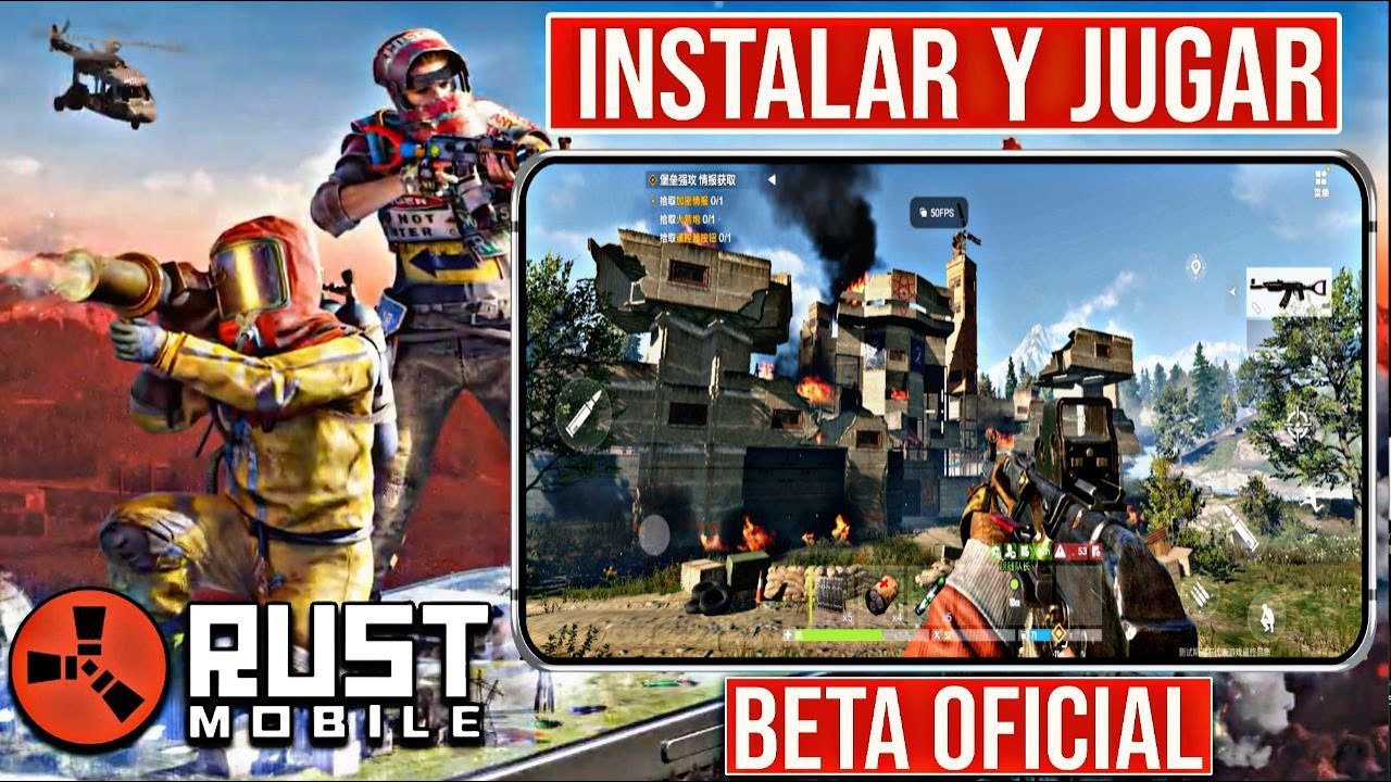 ULTIMA HORA! RUST MOBILE para INSTALAR y JUGAR en ANDROID y iOS en SU ...