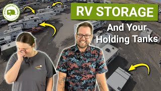 What To Do With Your RV Holding Tanks Before Storing Your RV