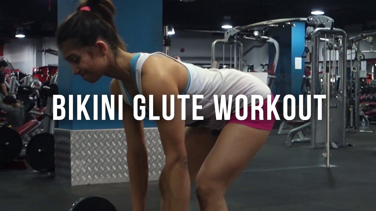 Bikini Glute Workout Contest Prep Journey 5 YouTube
