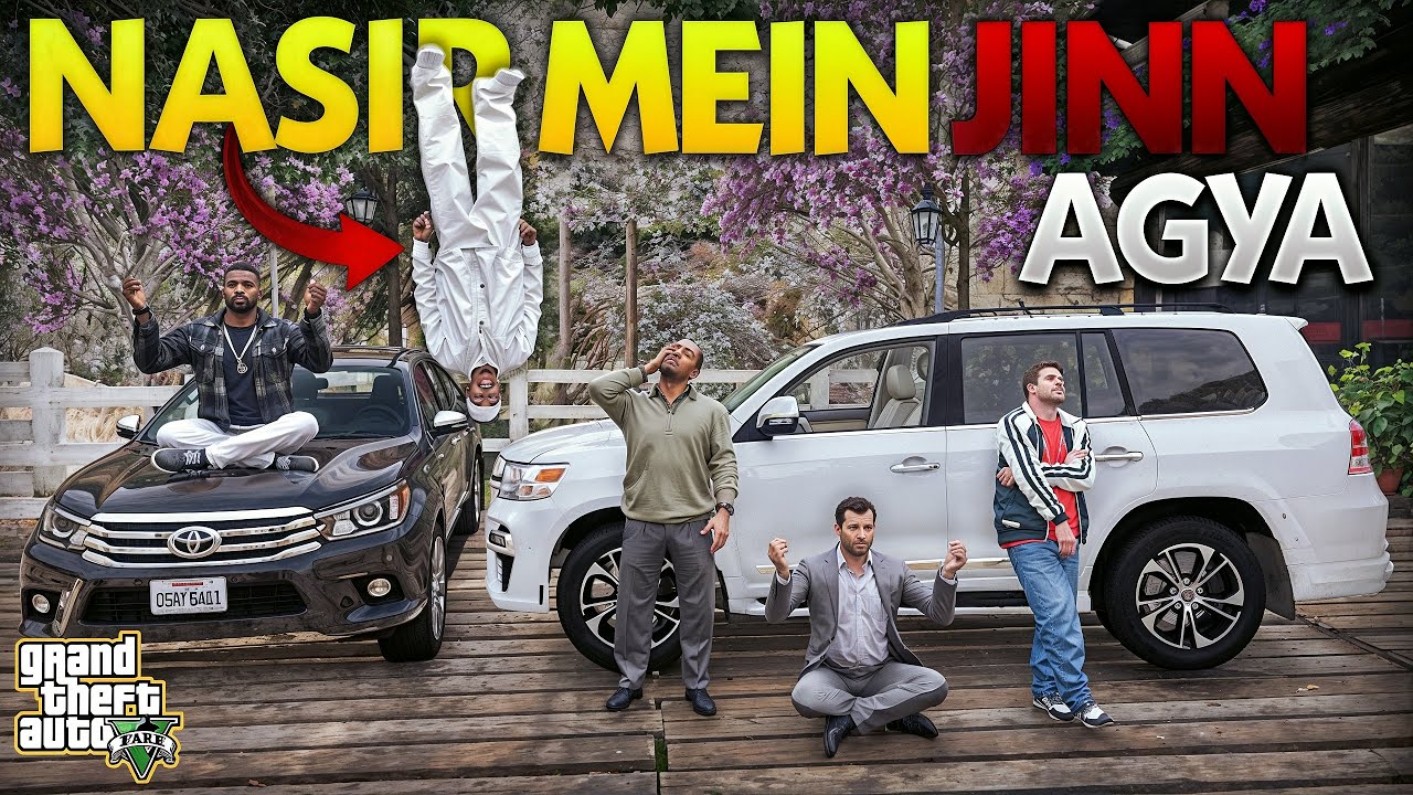 MURREE MEIN JINN KA HAMLA! NASIR KI JAAN KHATRY MEIN | GTA 5 PAKISTAN