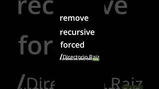 sudo rm  rf /