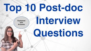 Top 10 Postdoc Interview Questions Postdoc Preparation