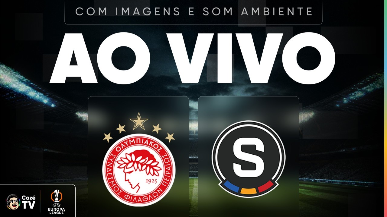AO VIVO (SOM AMBIENTE): OLYMPIAKOS X SPARTA PRAHA | EUROPA LEAGUE 26/27 | 3ª RODADA
