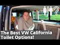 Does the VW California have a toilet? + The *BEST* Options!