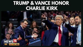 Trump And JD Vance Pay Tribute To Charlie Kirk At First Turning Point Summit Since Death | 4K