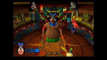 Crash Bandicoot PSX - 1- Papu Papu (Clear Sound)