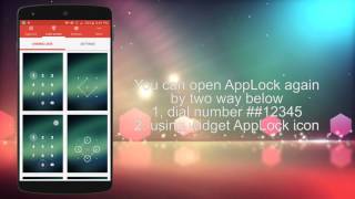 How to lock app using App Locker Master version 3.7.7 screenshot 4