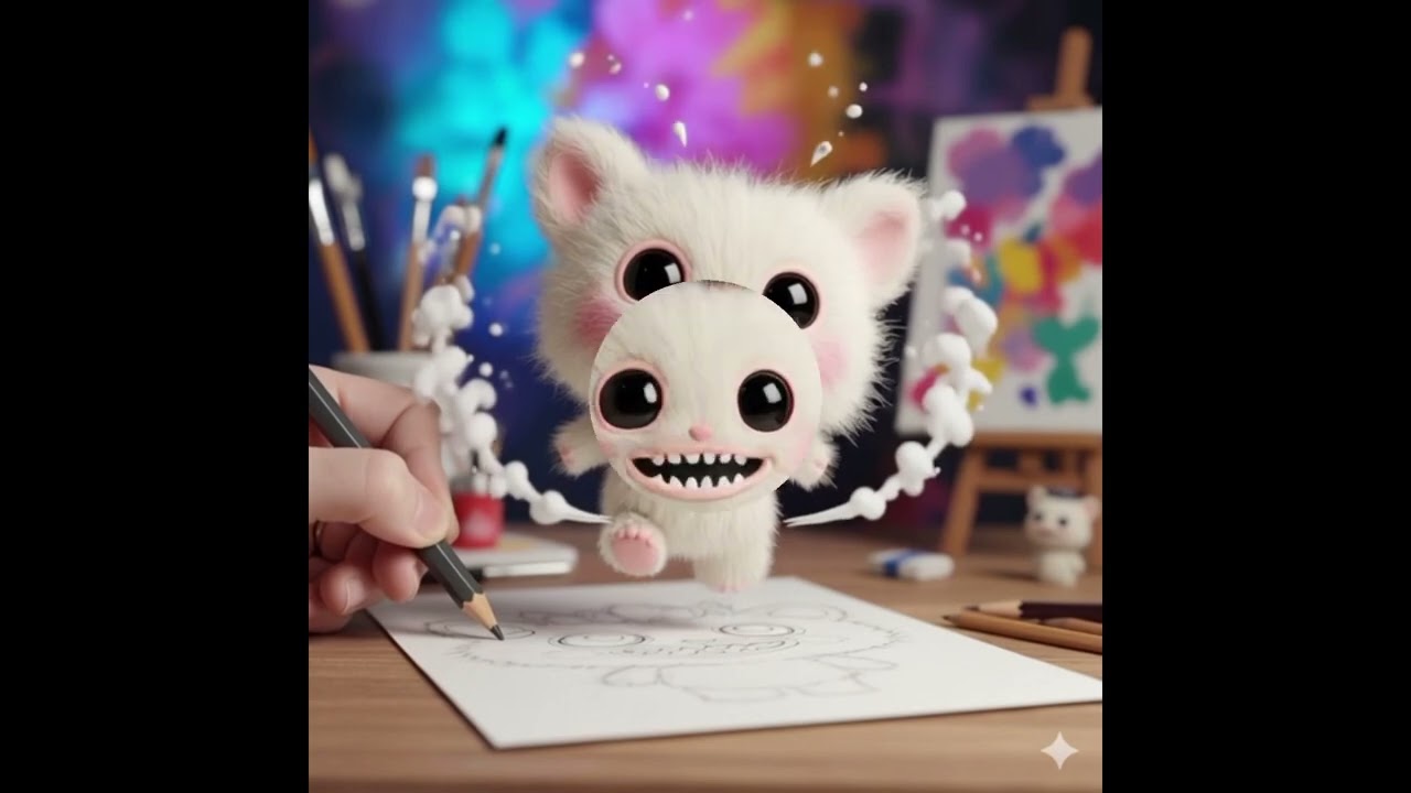 The Nine-Tooth Enigma: Labubu's Secret Origin Story (Before Pop Mart!)👁️‍🗨️||