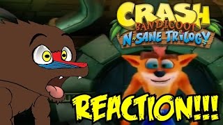 WE NEED SOME BOSS FIGHTS! Crash Bandicoot N. Sane Trilogy Sewer or Later Level REACTION!!!