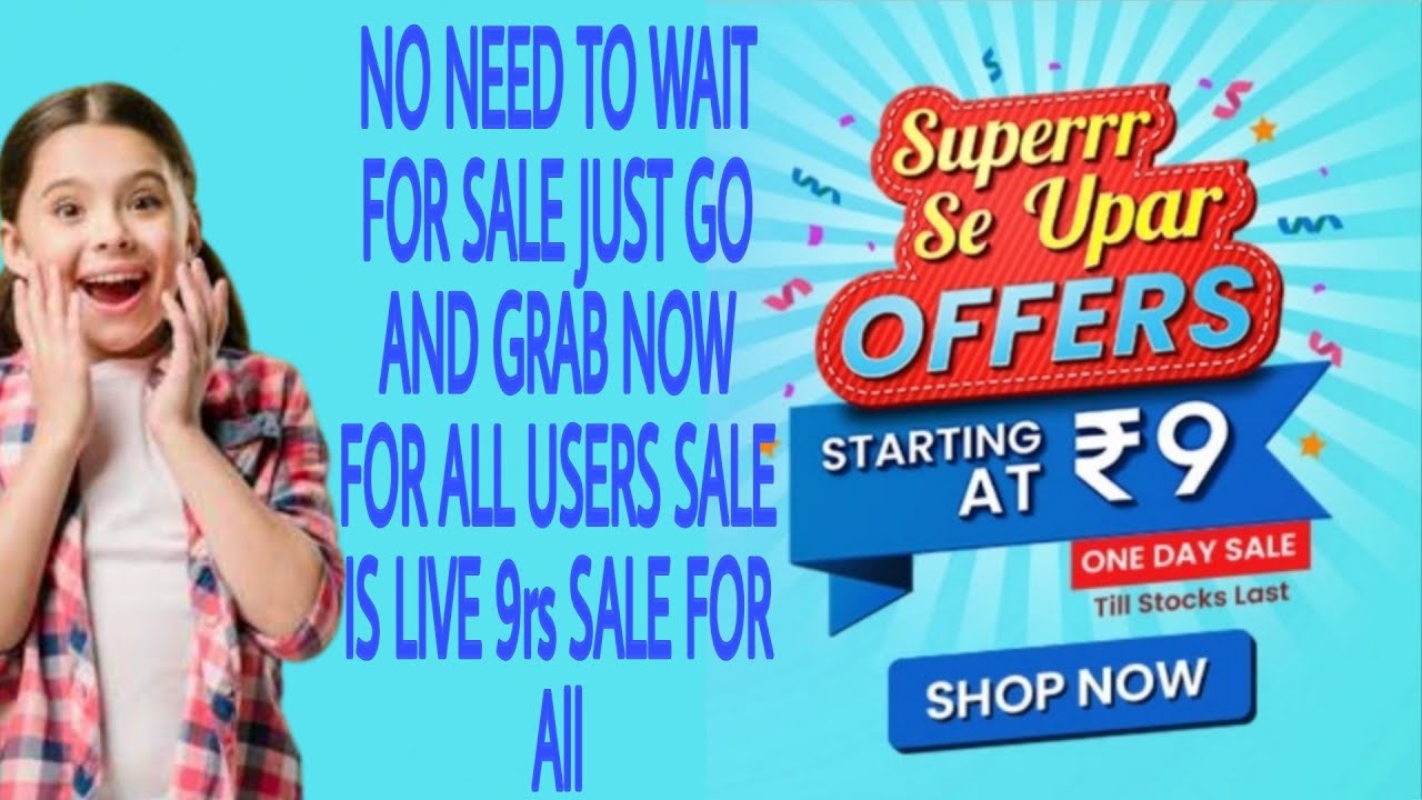 LOOT OFFER 9rs PRODUCTS || BIGGEST LOOT SALE  || FOR ALL USERS