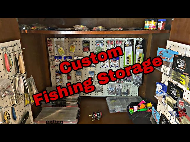 How to Make A Custom Fishing Cabinet - DIY 
