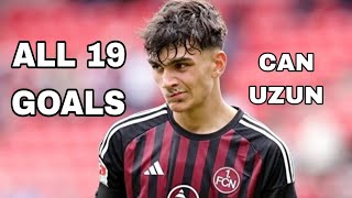 Can Uzun 2023/24 All (19) Goals Resimi