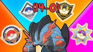Mega Swampert Got Me Pokeball to Masterball UNDEFEATED (14 Winstreak)