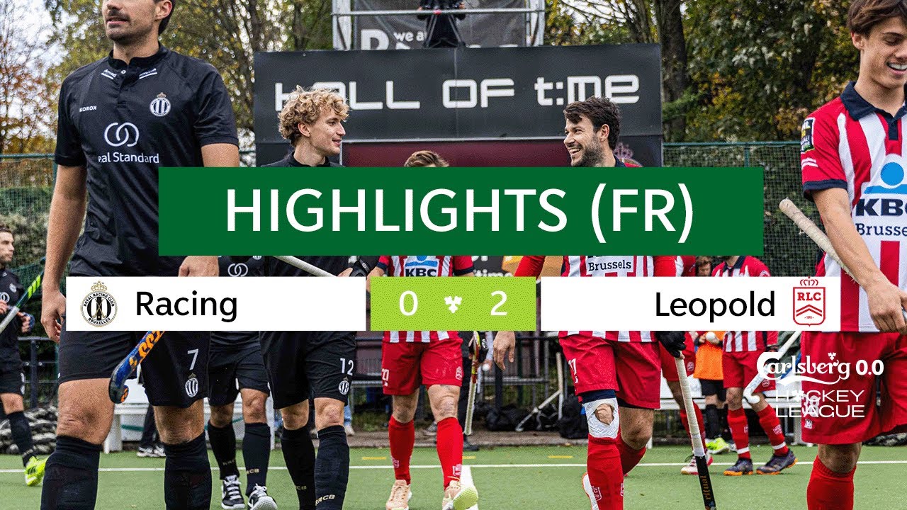 Highlights(FR) Men: Racing 0 - 2 Leopold
